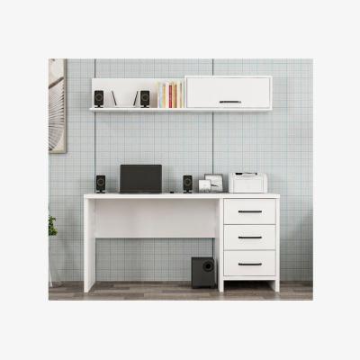 The Range Troy Computer Desk - White
