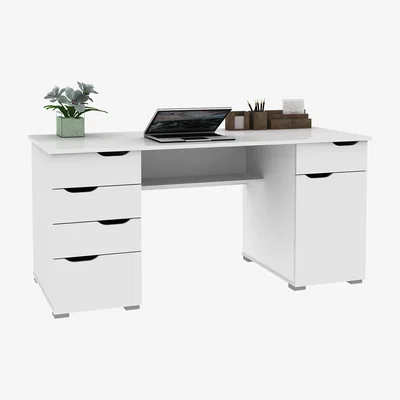 The Range Alphason Kentucky Desk - White
