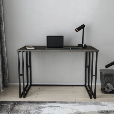 The Range Kane Study Desk - Black and Wenge