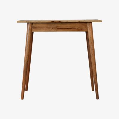The Range Modern Hand Crafted Mini Nordic Style Writing Desk - Brown