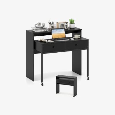 The Range Extendable Computer Desk - Black