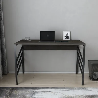 The Range Josephine Study Desk - Black and Wenge