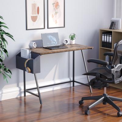 The Range Brooklyn Small Computer Desk - Dark Wood