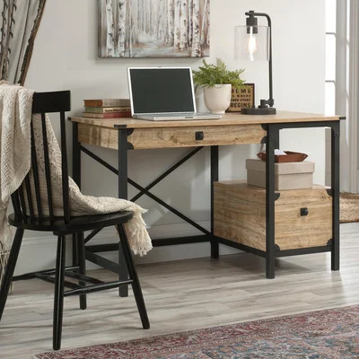The Range Steel Gorge Desk Milled Mesquite - Milled Mesquite