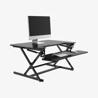 The Range Alphason Height Adjustable Desktop - Black