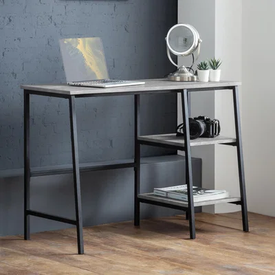 The Range Staten Desk - Grey