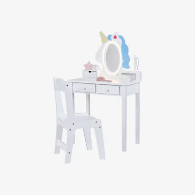The Range 2 in 1 Toddler Makeup Desk - White