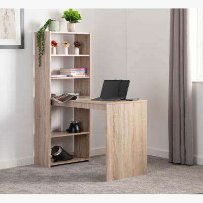 The Range Cambourne Desk and Bookcase - Sonoma Oak