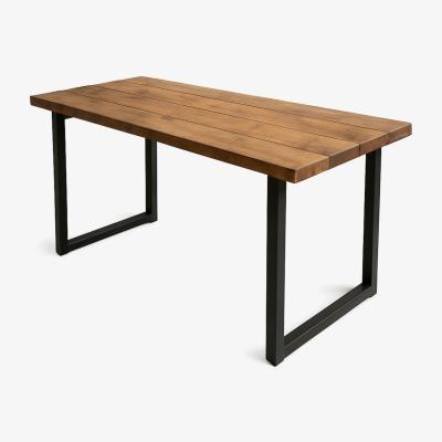 The Range Mid Oak Rustic Office Desk - Mid Oak / 80cm / 120cm