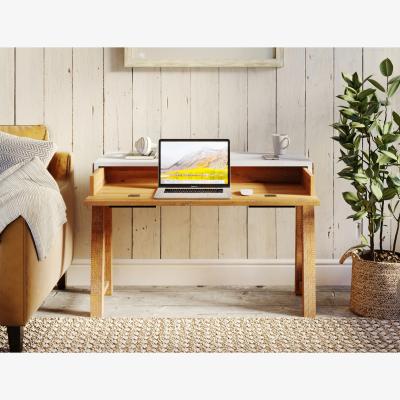 The Range Trinity  - Reclaimed Home Office Desk  Dressing Table - White