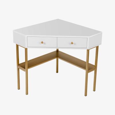 The Range Corner Office Desk - White