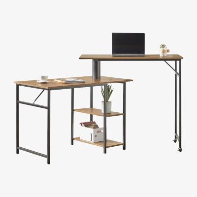 The Range SoBuy Office Table Desk Computer Desk Standing Desk - Brown