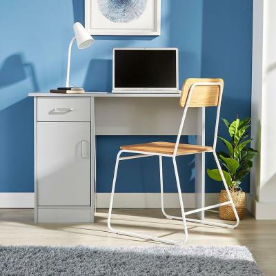 The Range Tyler 1 Drawer Home Office Computer Storage Desk - Grey