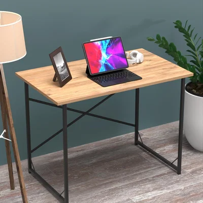 The Range Wohoohome Compact Computer Desk - Brown