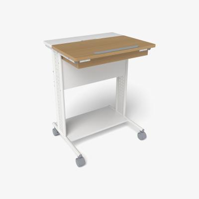 The Range Rolling Portable Laptop Desk - Natural