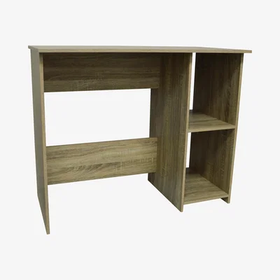 The Range Compact Desk  Computer Workstation - Oak - Light Oak