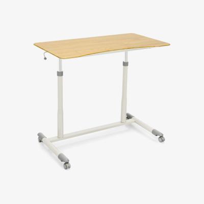 The Range Costway Standing Laptop Lifting Ergonomic Desk - Natural