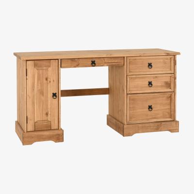 The Range Corona Computer Desk - Pine