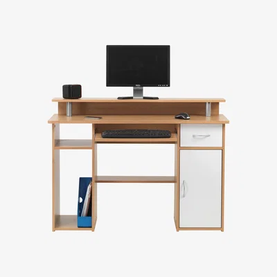 The Range Alphason Albany Workcentre - Beech/White
