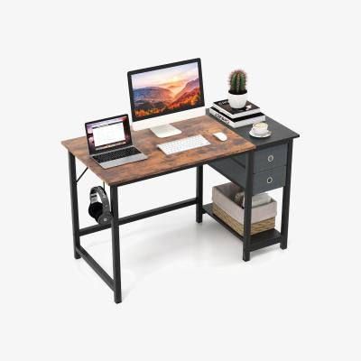 The Range Home Office Desk Writing Desk Computer Desk - Brown