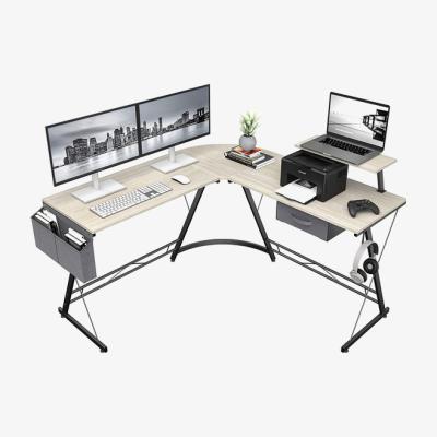 The Range L Shape Office Desk - Oak