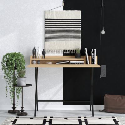 The Range Seramood Oak Savant Computer Desk - Oak
