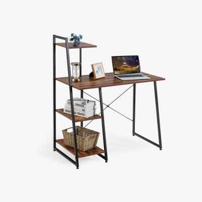 The Range Costway X-Shape Frame Writing Computer Desk - Coffee