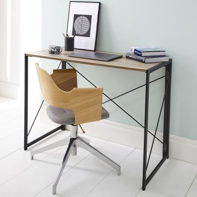 The Range Multifunction Folding Desk Portable Compact Computer Table - Brown