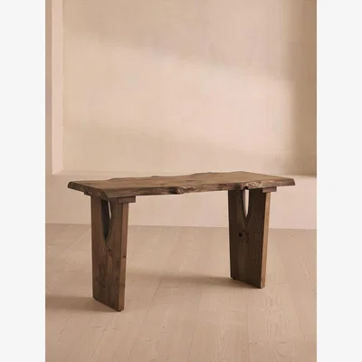 Soho Home Calne Desk, Dark Oak, 140cm
