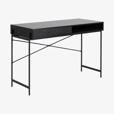 Westwing Narrow Desk Angus with Storage Space