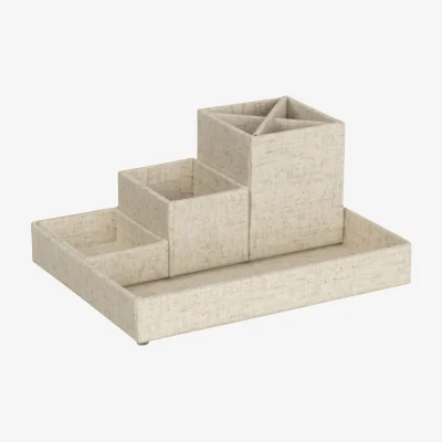 Westwing Desk Organisers Lena, Set of 4