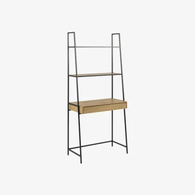 Westwing Narrow Desk Seaford with Shelves