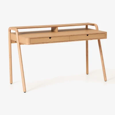 Westwing Wooden Desk Evrak with Drawers