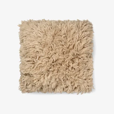 Amara ferm LIVING - Meadow High Pile Cushion - Light Sand