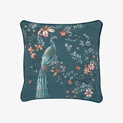 Amara Sylve Nuit Peacock Cushion