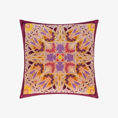 Amara Liberty London - Ianthe Cushion - 60x60cm - Magenta