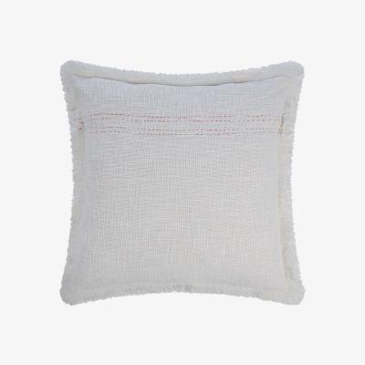 Amara Neem - Textured Cotton Cushion - 50x50cm - Natural