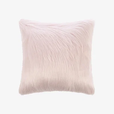 Amara Evelyne Prélonge - Himalaya Faux Fur Cushion - Blush - 45x45cm