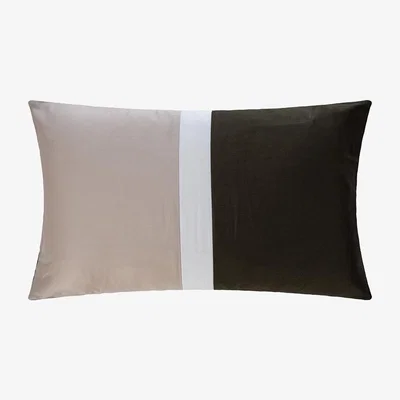 Amara Frette - Bold Decorative Cushion - Aloe/Savage Beige