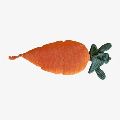 Amara Lorena Canals - Cathy The Carrot Knitted Cushion - Orange