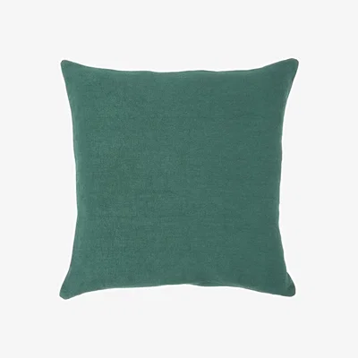 Amara Pigment Linen Cushion with Piping - 45x45cm