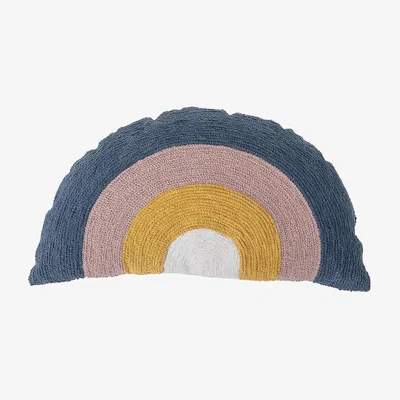 Amara Bloomingville - Rainbow Textured Cushion - Multi