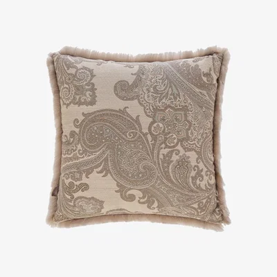 Amara Etro - Hamilton Faux Fur Cushion - Taupe - 45x45cm