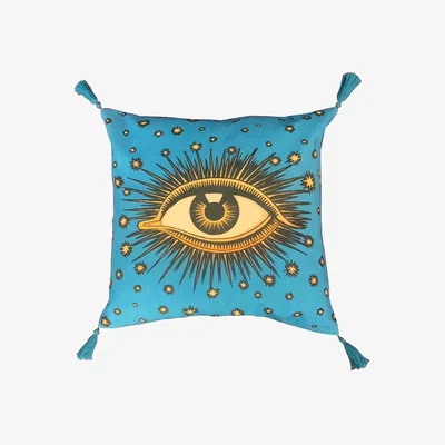 Amara Les Ottomans - Eye Cushion - Blue