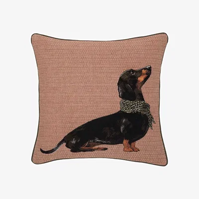 Amara Geoffroy Dachshund Cushion - 45x45cm