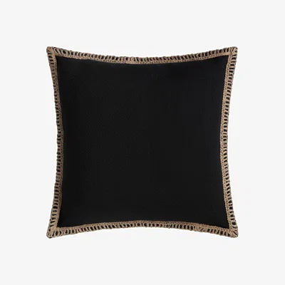 Amara Living Royale Linen Cushion with Rope Edging