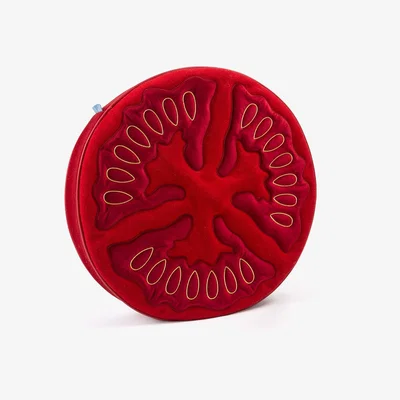 Amara Seletti - Tomato Padded Pillow - Red