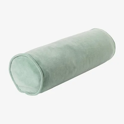 Amara Wigiwama - Velvet Roll Cushion - Jade