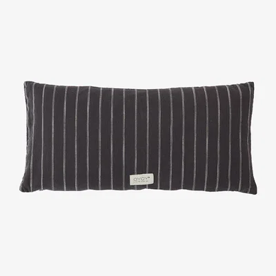 Amara OYOY - Kyoto Cushion - 30x60cm - Anthracite