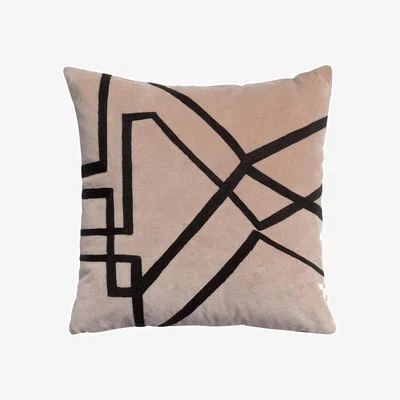 Amara Fara Embroidered Cushion - 45x45cm